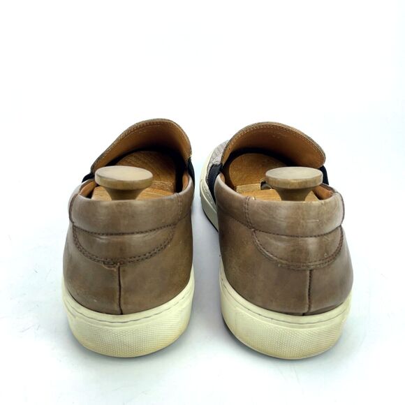 Ron White Delmar Cognac Woven Leather Designer Shoes  Italy Made Mens Sz 46 / 13 main image 5